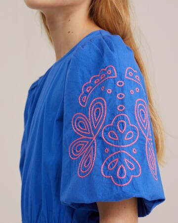 WE Fashion Obleka | modra barva