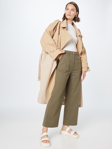 Oasis Wide leg Trousers in Green