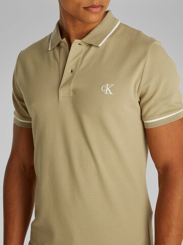 Calvin Klein Jeans Koszulka w kolorze brązowy