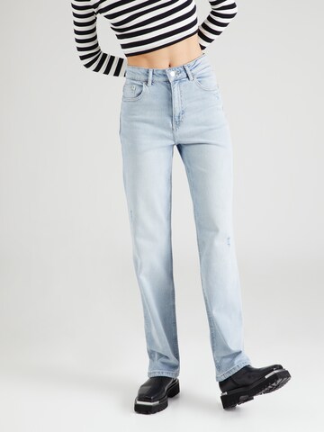 Coupe slim Jean Tally Weijl en bleu : devant