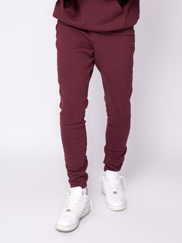 Fortex Fitness Slimfit Sportbroek 'Essential Jogger' in Lila