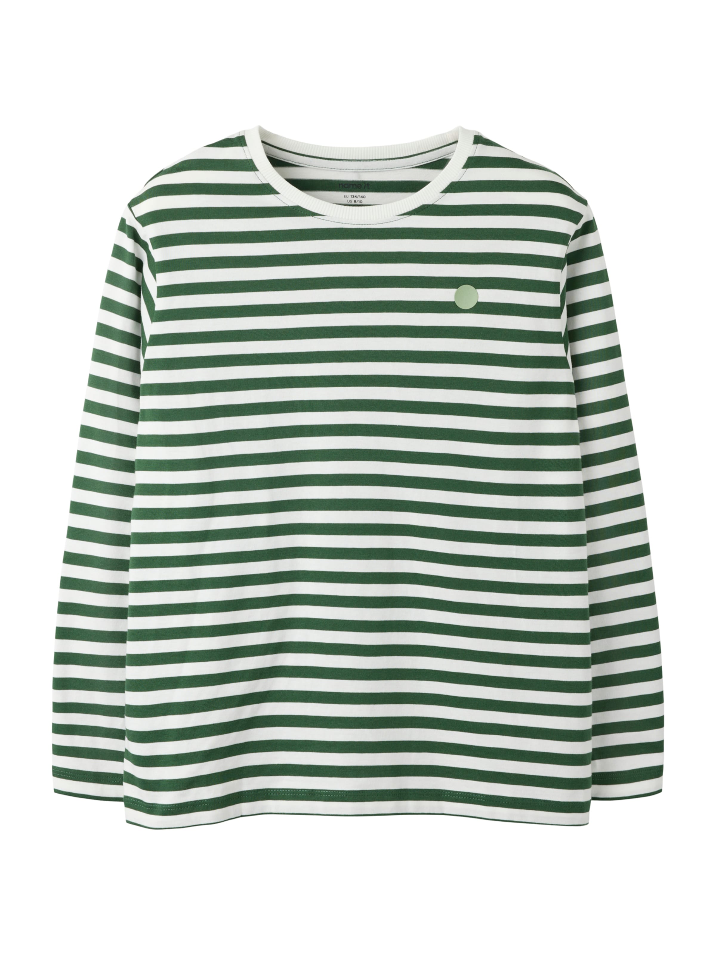 NAME IT T-shirt 'NKMLINCON' i grön: framsida