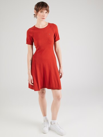 Abito in maglia di TOMMY HILFIGER in rosso: frontale
