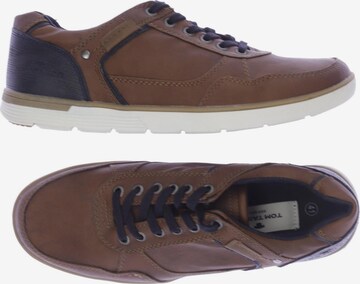 TOM TAILOR Sneakers & Trainers in 41 in Brown: front