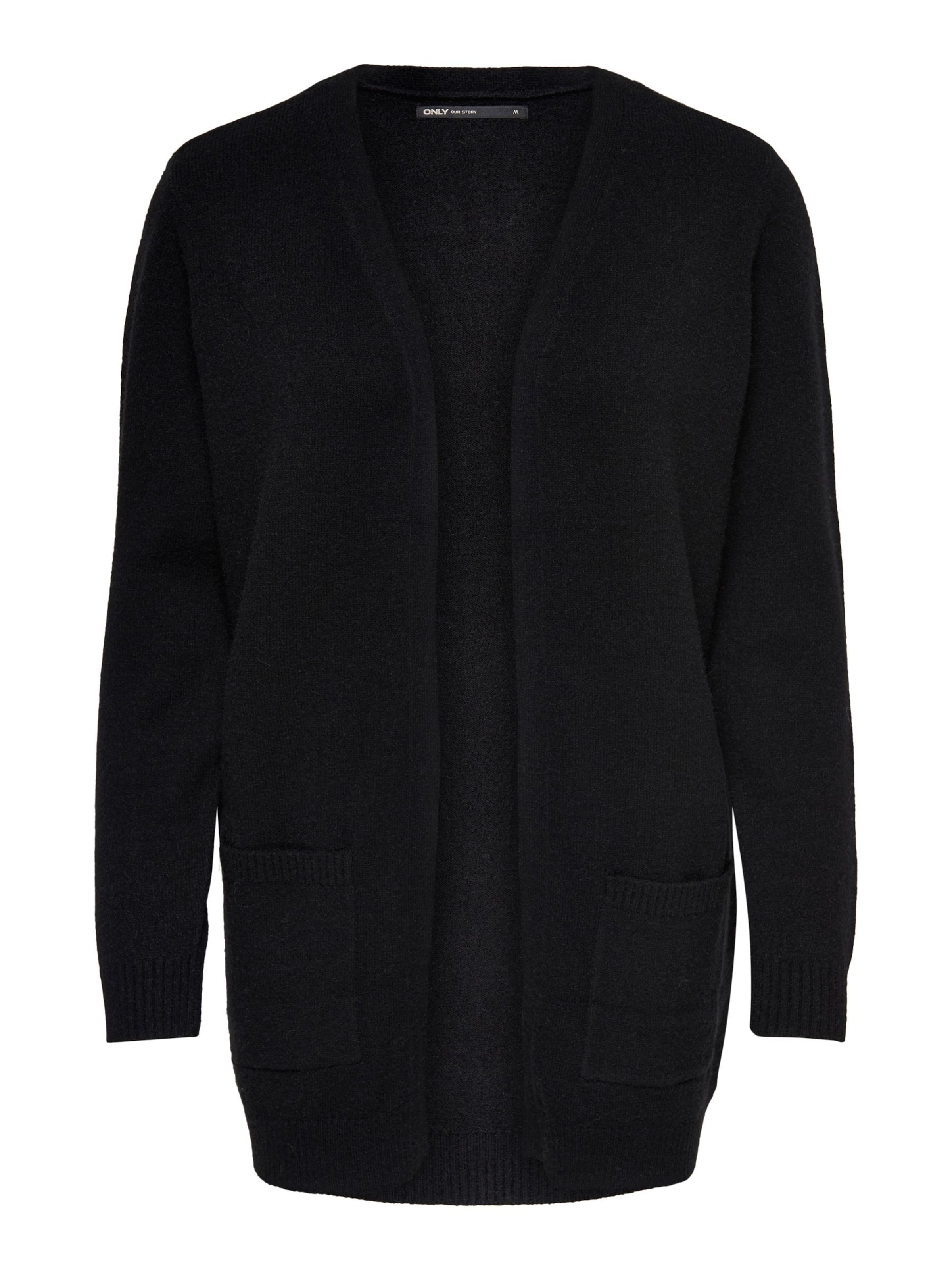 ONLY Cardigan 'ONLLESLY' i sort: forside