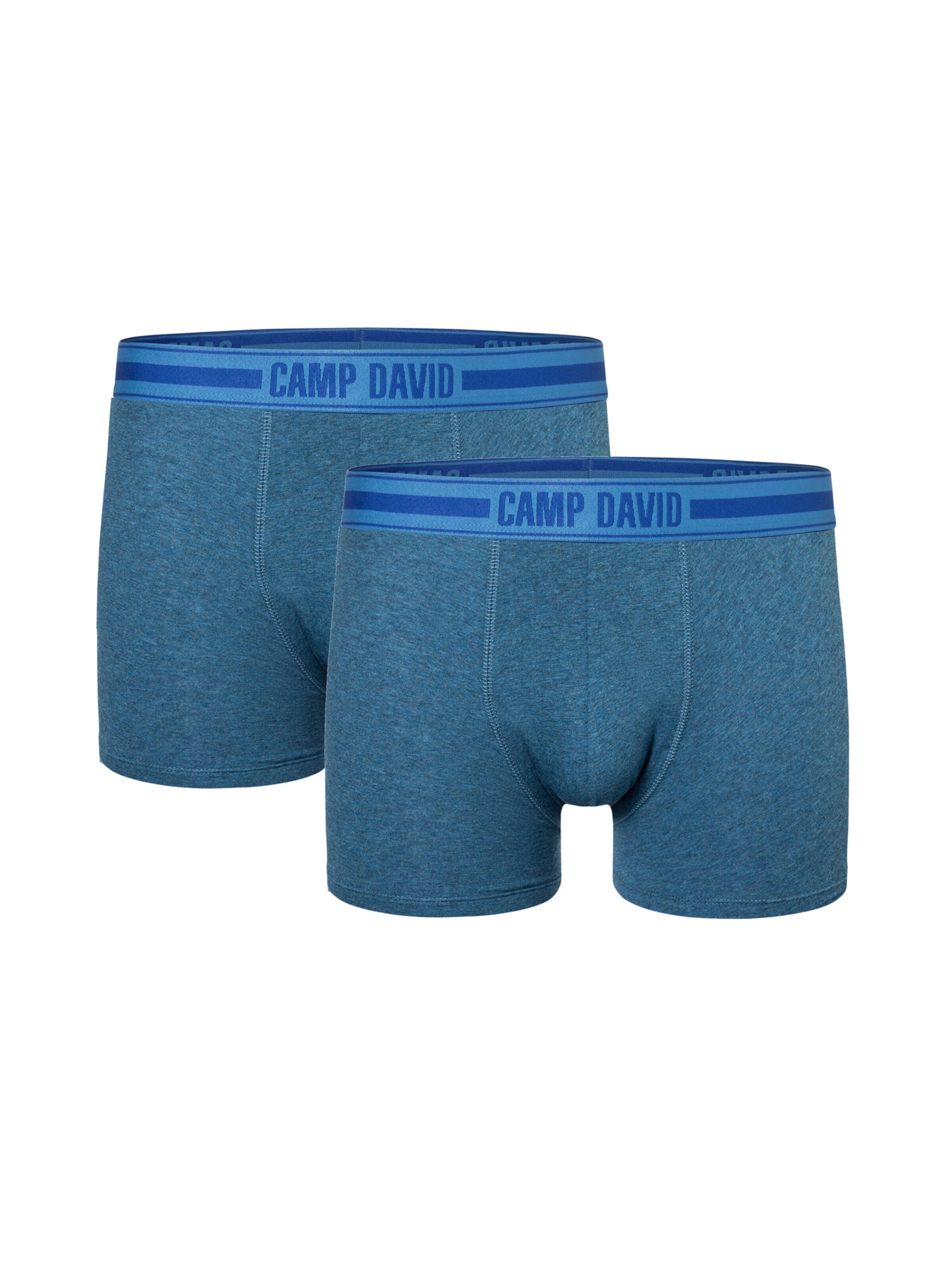 CAMP DAVID Boxer shorts in Blue: front