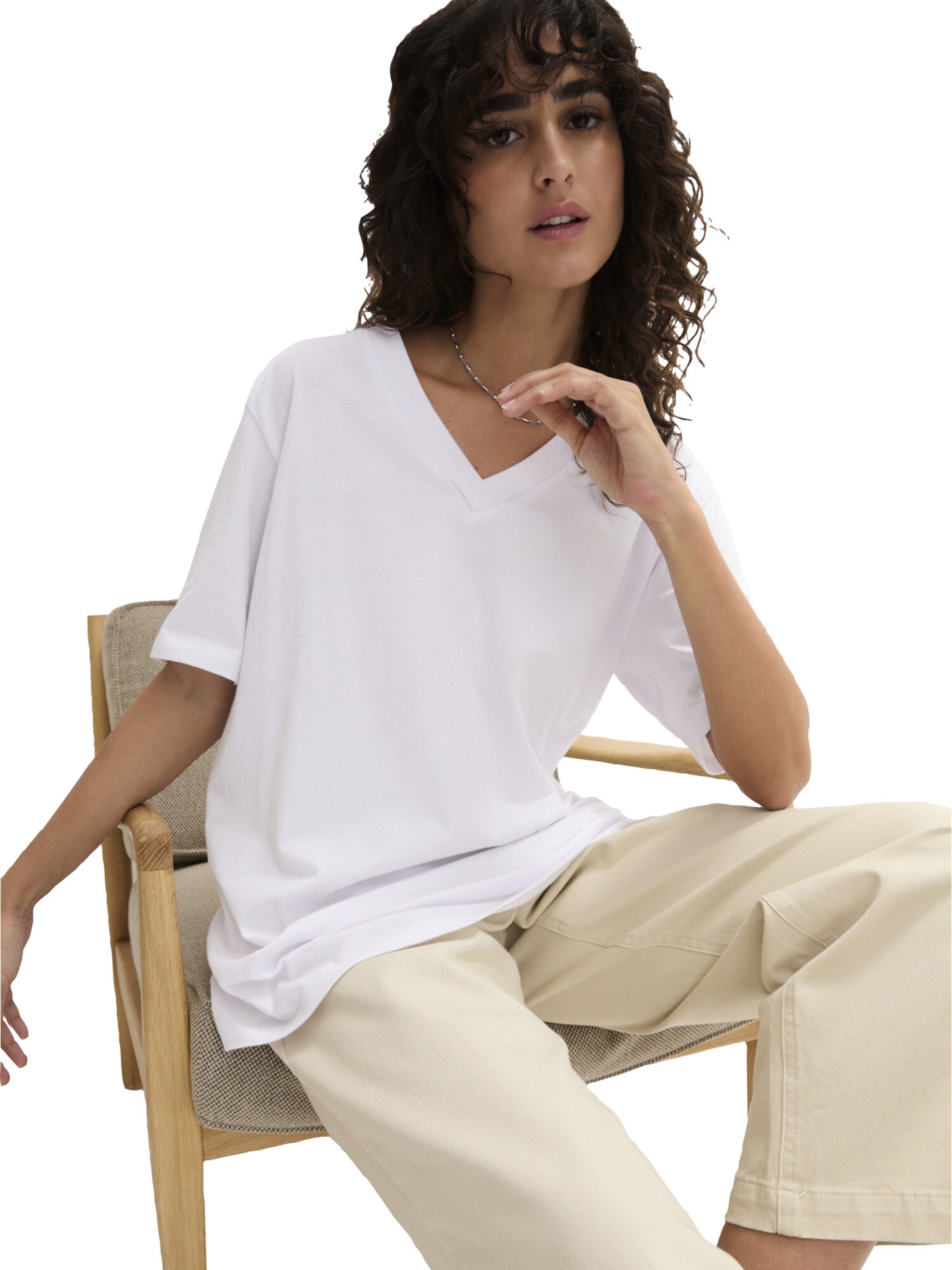 bonprix Shirt in Black: front
