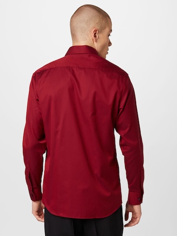 ETERNA Regular fit Business shirt in Red