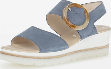 GABOR Sandals in Blue: front