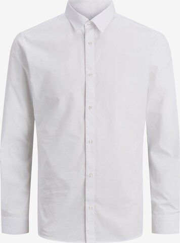 JACK & JONES Slim fit Business Shirt 'Joe' in White