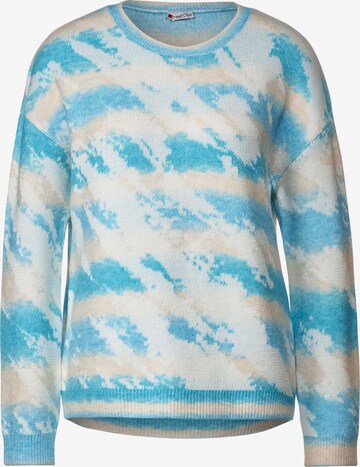 STREET ONE Sweater in Blue: front