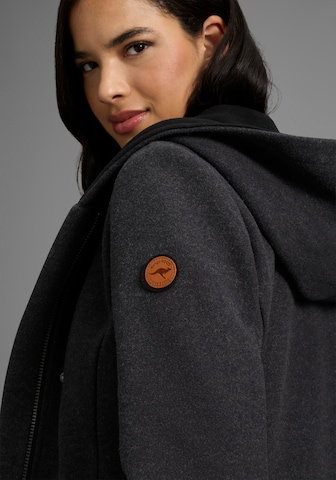 KangaROOS Between-Seasons Coat in Grey