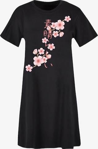 F4NT4STIC Dress 'Kirschblüten Asien' in Black: front