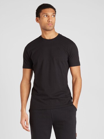 T-Shirt naketano en noir : devant