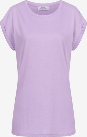 Cotton Candy Shirt 'DENIZ' in Purple: front