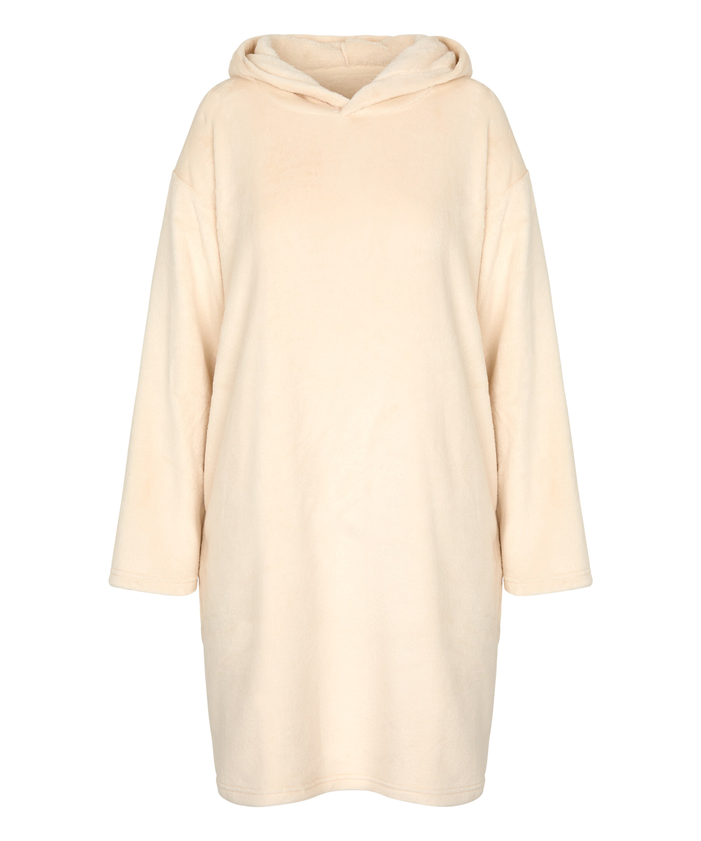 Hunkemöller Bathrobe short in White: front