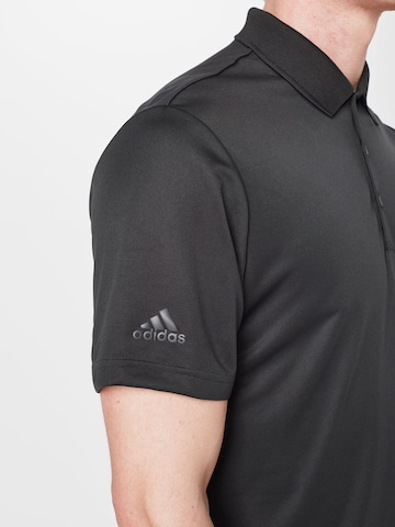 ADIDAS GOLF Funkční tričko – černá