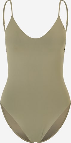 Calvin Klein Swimwear Bustier Badeanzug in Grün: predná strana