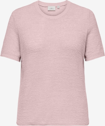 Pull-over 'CARSUNNY' ONLY Carmakoma en rose : devant