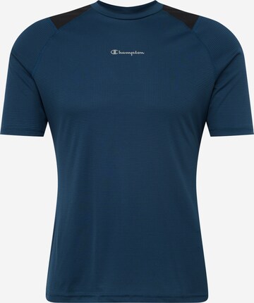 Champion Authentic Athletic Apparel Koszulka funkcyjna w kolorze niebieski: przód