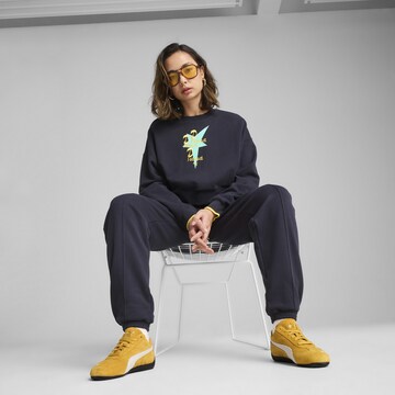 PUMA Sweatshirt 'Road To Unity' in Blauw