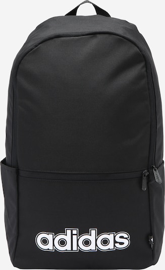 ADIDAS SPORTSWEAR Mochilas desportivas 'Classic Foundation' em preto / branco, Vista do produto