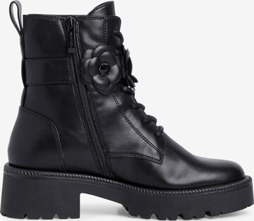 TAMARIS Lace-Up Ankle Boots in Black