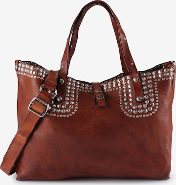 Campomaggi Shopper 'Bella' in Braun: Vorderseite