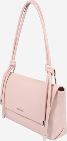 Calvin Klein Shoulder Bag in Pink: front