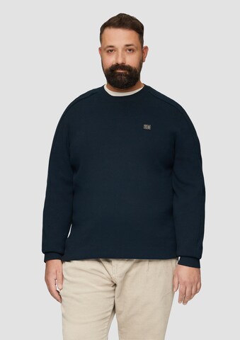 Pull-over s.Oliver en bleu : devant
