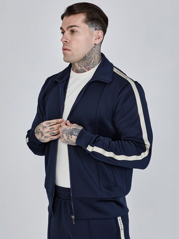 Veste de survêtement SikSilk en bleu
