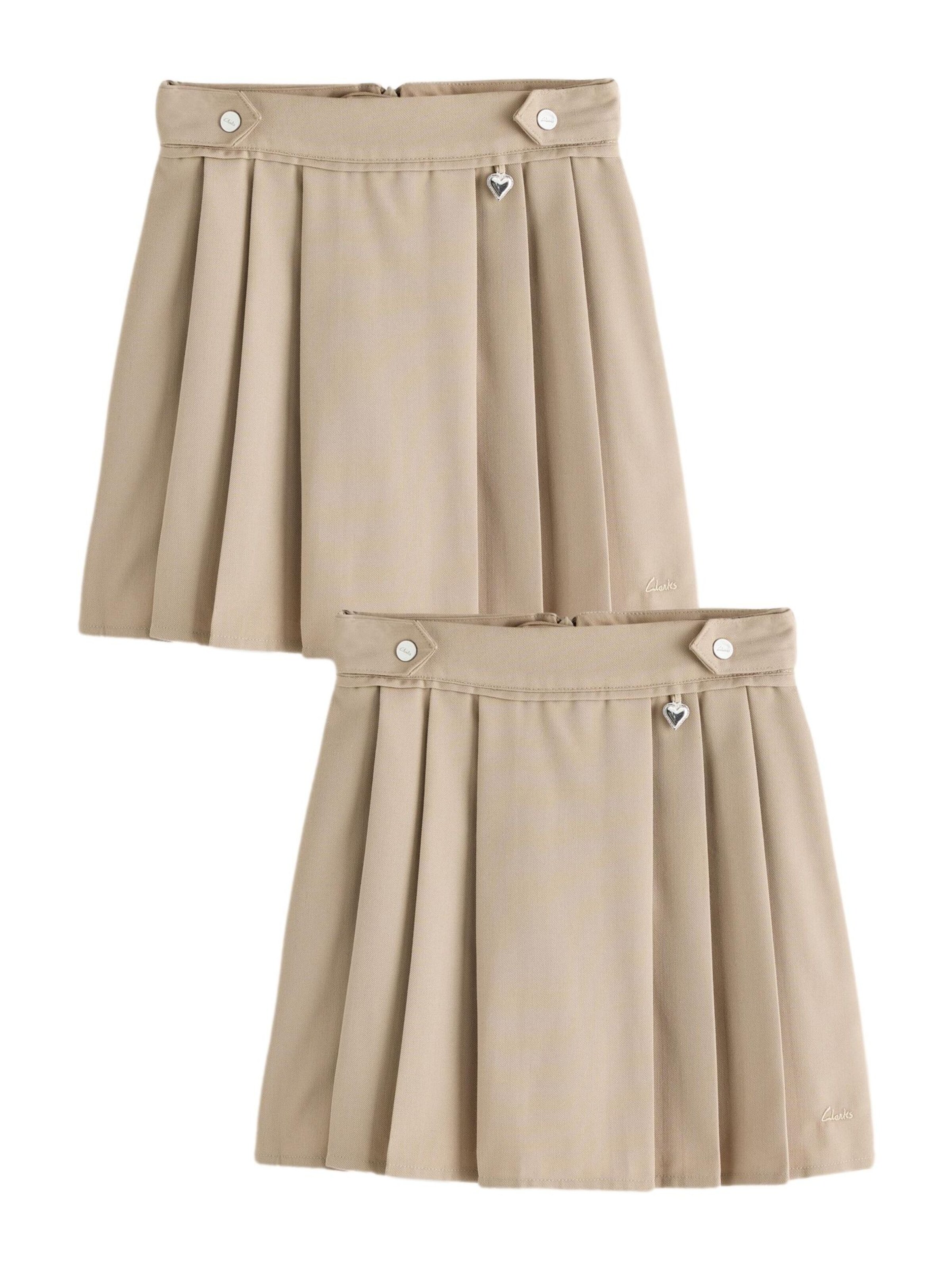 CLARKS Rock in Beige: Vorderseite