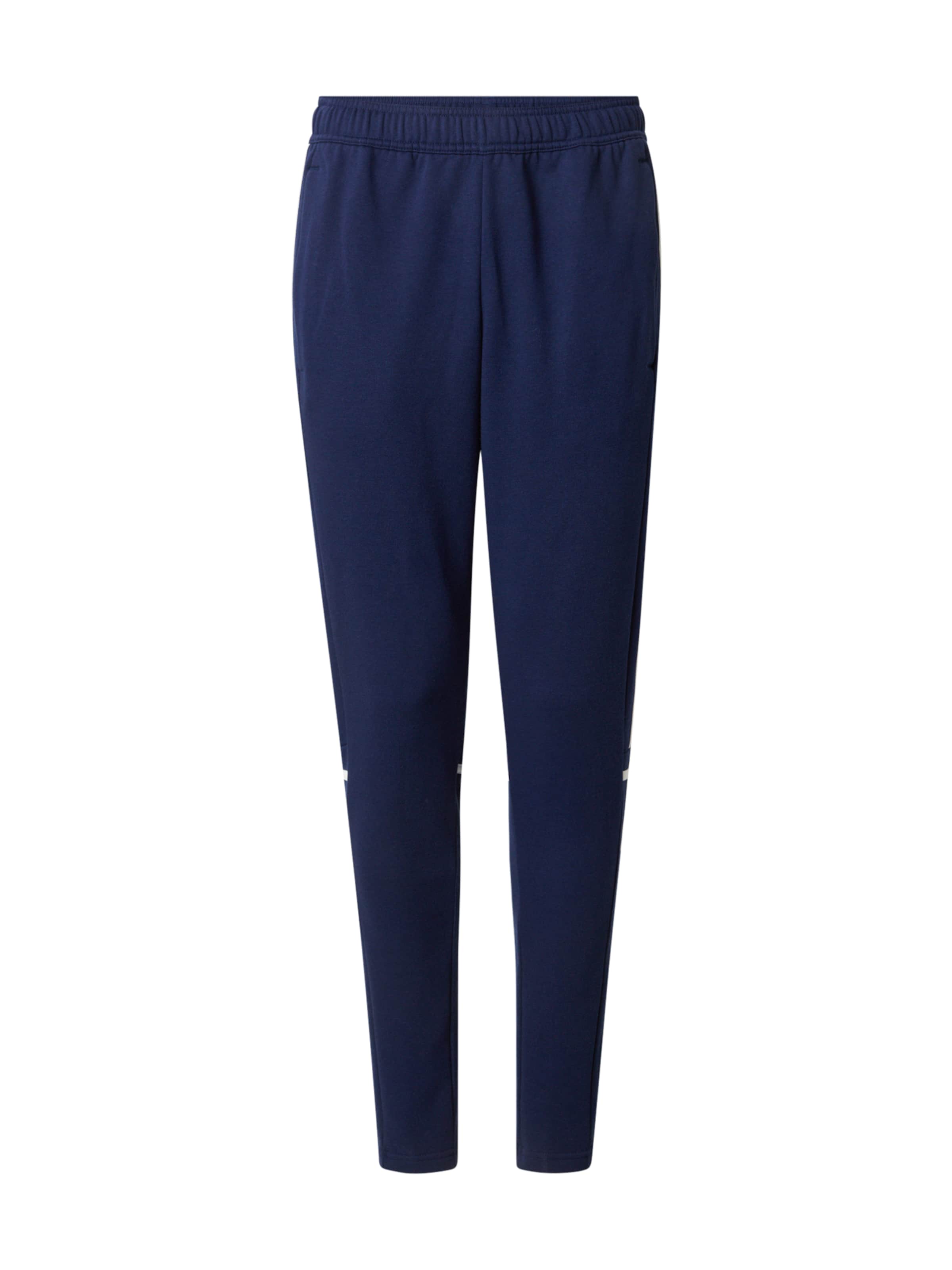 zils ADIDAS PERFORMANCE Pakapēniski sašaurināts piegriezums Sporta bikses: no priekšpuses