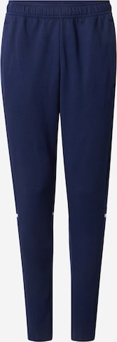 ADIDAS PERFORMANCE Workout Pants in Blue: front