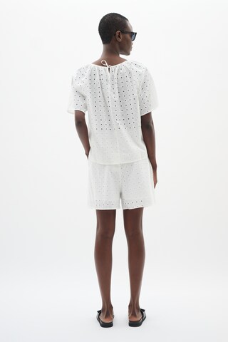 Loosefit Pantalon InWear en blanc