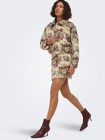 Jaqueline de Yong Tussenjas 'Flola' in Beige