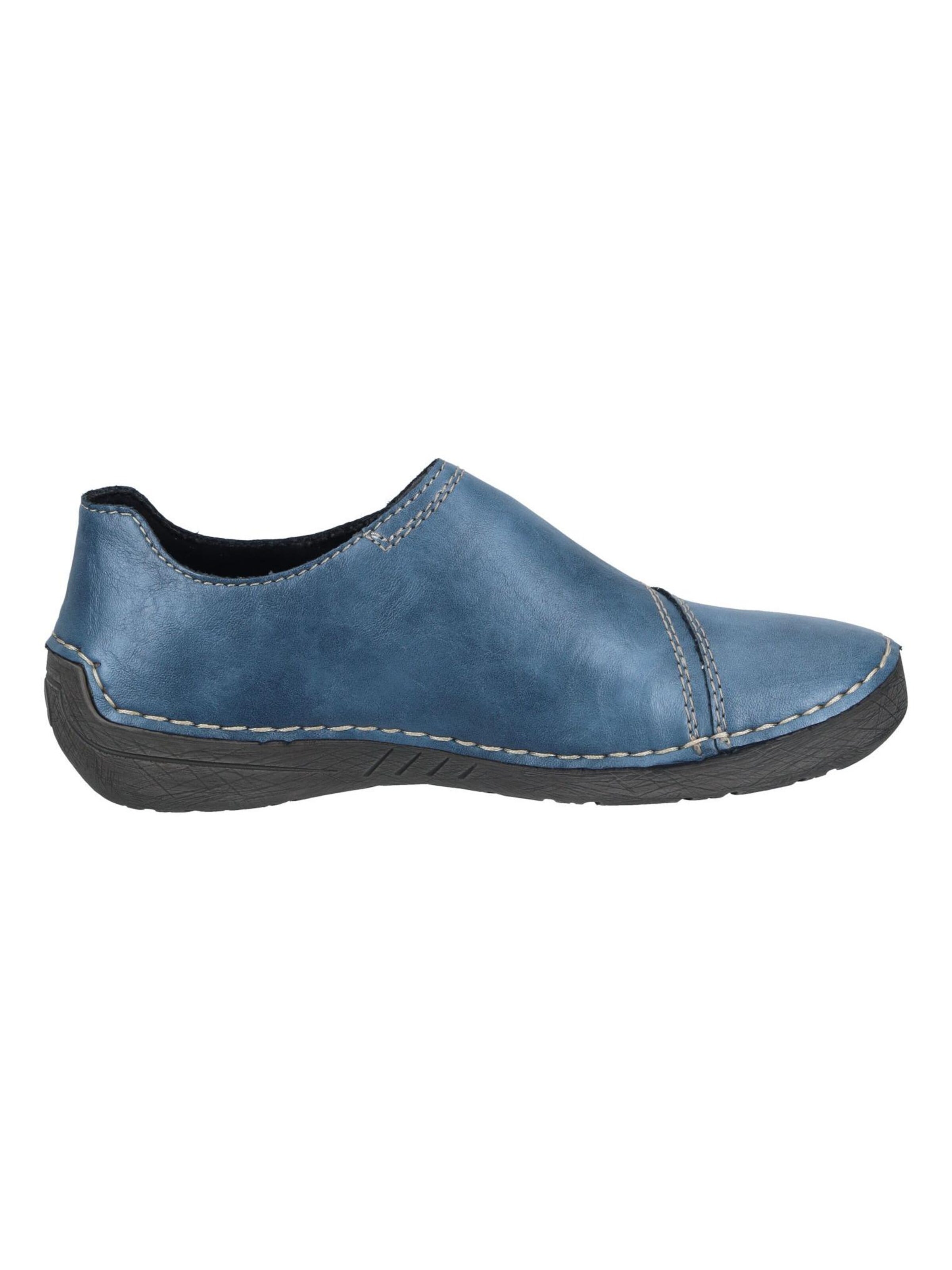 mėlyna Rieker Loaferai