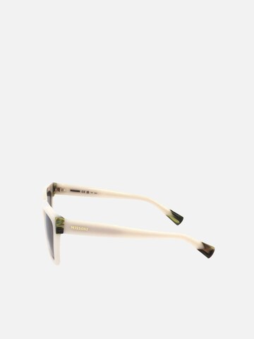 Occhiali da sole 'Missoni MIS 0132/S Beige 55/17/145 Women Sunglasses' di MISSONI in bianco