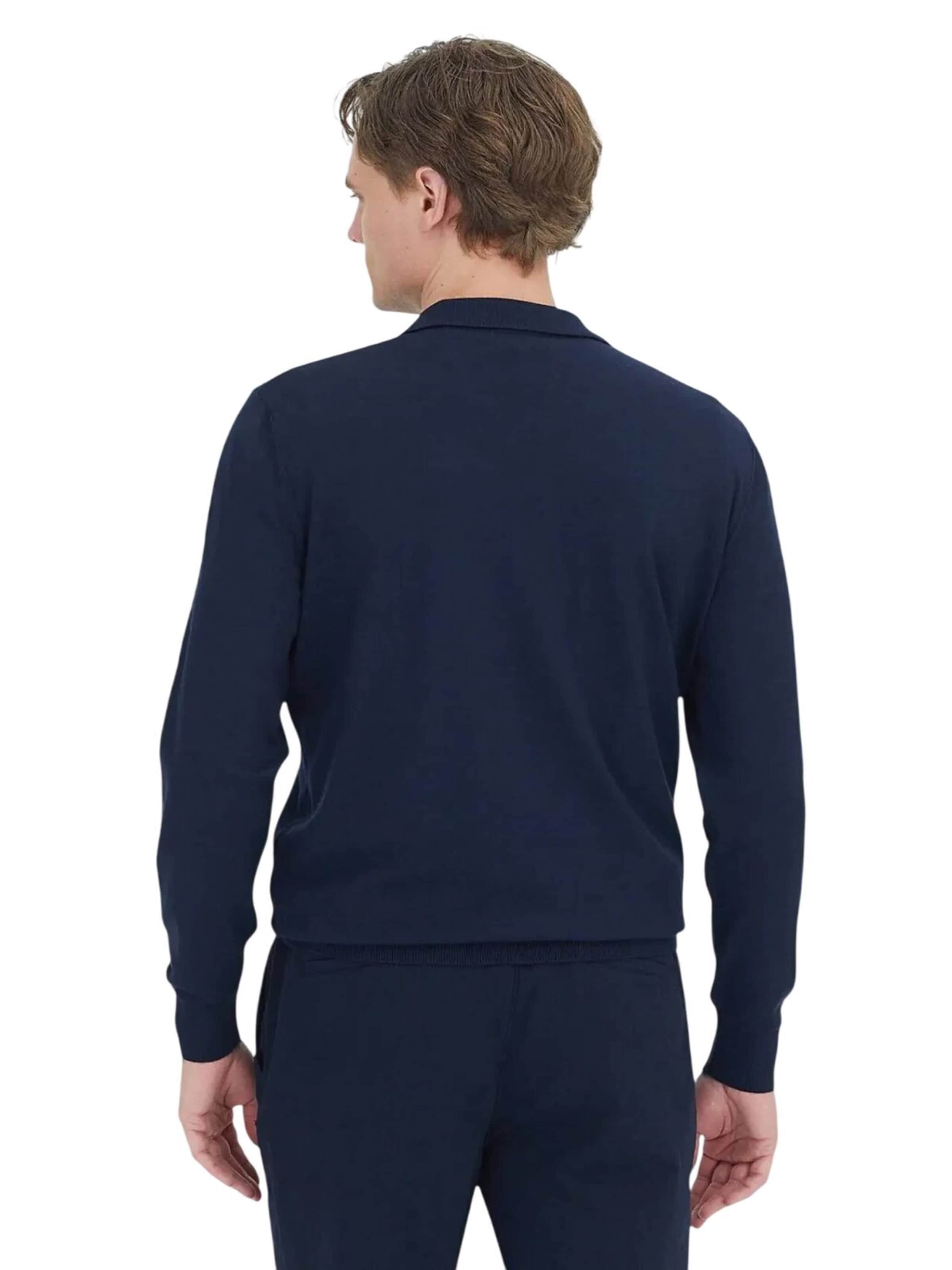 Ramsey Knit cardigan in Blue