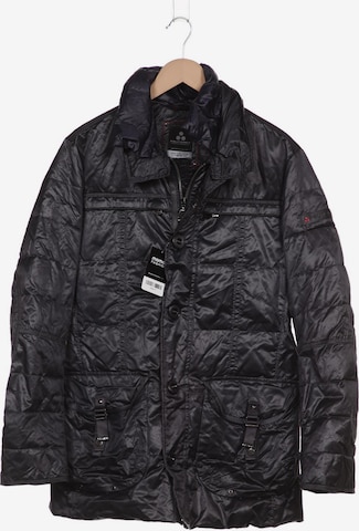 Peuterey Jacket & Coat in M-L in Grey: front