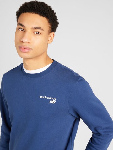 Sweat-shirt new balance en bleu