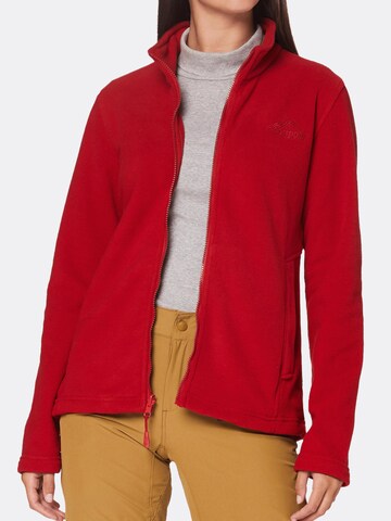 normani Athletic Fleece Jacket 'Laanila' in Red