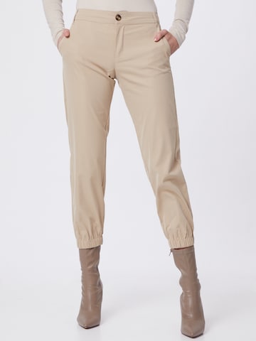 ONLY - regular Pantalón en beige: frente