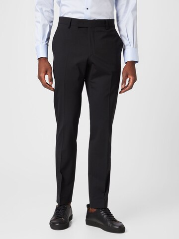 Karl Lagerfeld Regular Pantalon in Zwart: voorkant