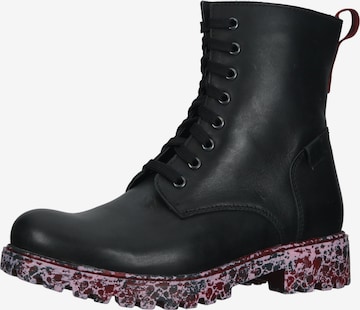 Bottines à lacets JOSEF SEIBEL en noir : devant