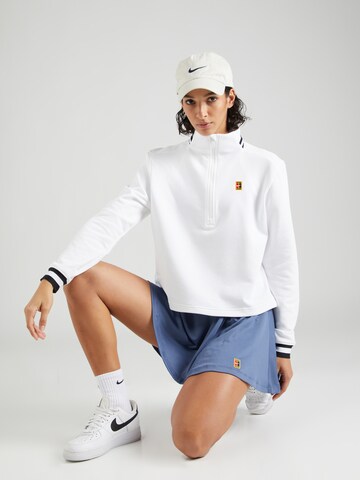 NIKE Sports sweatshirt 'Heritage' in White