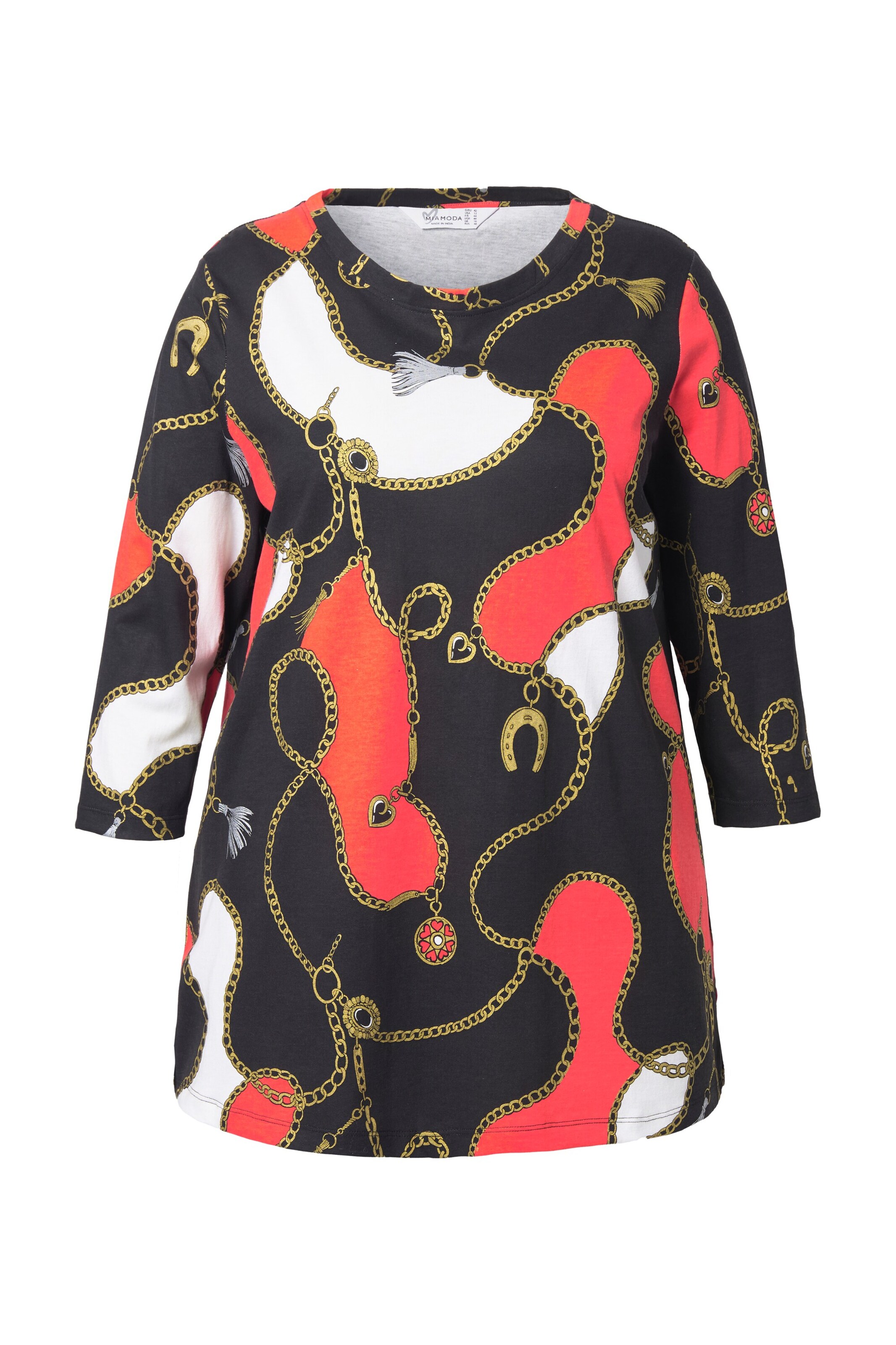 MIAMODA Shirt in Black: front