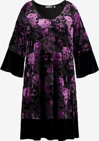 Robe Ulla Popken en violet : devant