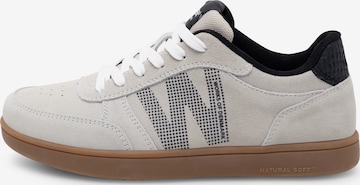 Baskets basses ' Bjork' WODEN en gris : devant