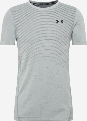 T-Shirt fonctionnel UNDER ARMOUR en gris : devant